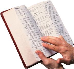 Bible-hand